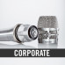 SHURE KSM8 NÍQUEL Micrófono Dinámico Vocal de Doble Cápsula Dualdyne
