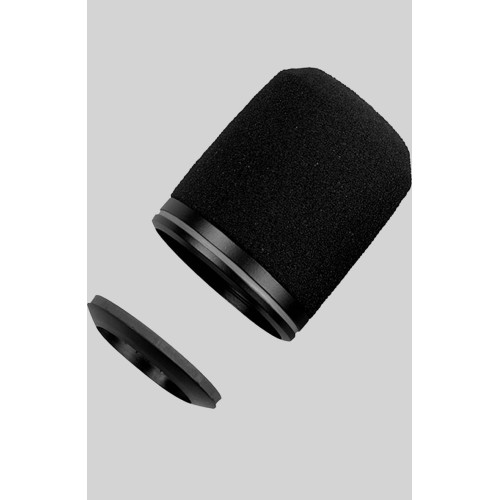 SHURE A57AWS Paravientos de Micrófono con Fijación de Seguridad. Color Negro.