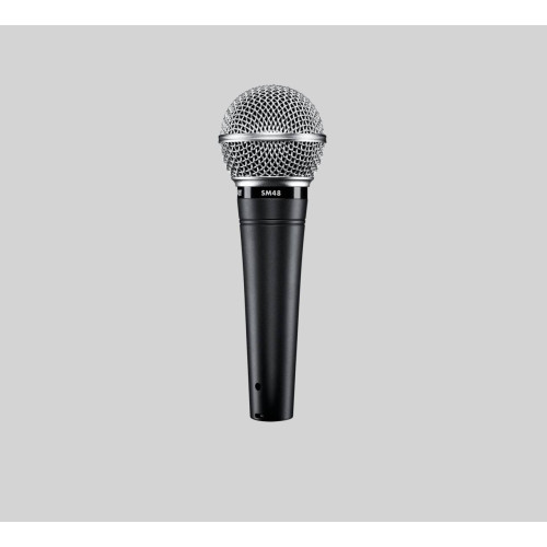 SHURE SM48LC Micrófono Dinámico Cardioide Vocal. Cable no incluído.