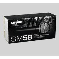 SHURE SM58LCE Micrófono Dinámico Cardioide Vocal SM58LCE