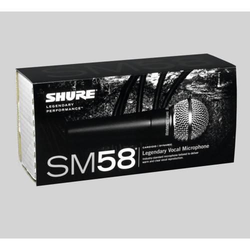 SHURE SM58LCE Micrófono Dinámico Cardioide Vocal SM58LCE