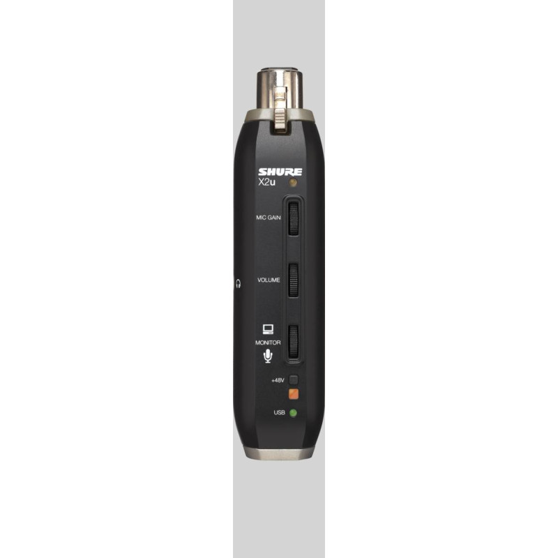 SHURE X2U Interface de Audio XLR / USB, X2U para conectar a micrófono