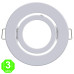 Aro Orientable Eco Blanco para GU10 MR16 50mmØ [AL4318LM]