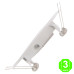 Aro Orientable Eco Blanco para GU10 MR16 50mmØ [AL4318LM]
