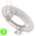 Aro Orientable Eco Blanco para GU10 MR16 50mmØ [AL4318LM]