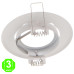 Aro Orientable Eco Blanco para GU10 MR16 50mmØ [AL4318LM]