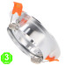 Aro Orientable Níquel Luxury para GU10 MR16 50mmØ [AL4321LM]