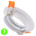Aro Orientable Luxury Blanco para GU10 MR16 50mmØ [AL4322LM]
