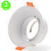 Aro Orientable EVO para GU10 MR16 50mm [AL43254326LM]