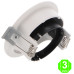 Aro MAKA para módulos ArumLed, Ronse, GU10, MR16 o 50mm [AL4330LM]