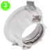 Aro MAKAILI para módulos ArumLed, Ronse, GU10 MR16 o 50mmØ [AL4335LM]