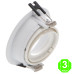 Aro HOPAKA para módulos ArumLed, Ronse, GU10, MR16 o 50mm [AL4336LM]