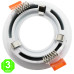 Aro Infinity para GU10 MR16 módulos ArumLed, Ronse o 50mm [AL43384339LM]