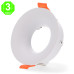 Aro Infinity para GU10 MR16 módulos ArumLed, Ronse o 50mm [AL43384339LM]