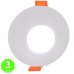 Aro Infinity para GU10 MR16 módulos ArumLed, Ronse o 50mm [AL43384339LM]
