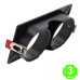 Aro 2 Elementos Empotrable Blanco o Negro para Módulos COBFIX 10W [AL43624366LM]