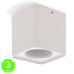 Aro 1 Elemento Superficie Blanco o Negro para Módulos COBFIX 10W [AL43694373LM]