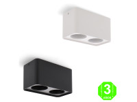 Aro 2 Elementos Superficie Blanco o Negro para Módulos COBFIX 10W [AL43704374LM]