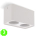 Aro 2 Elementos Superficie Blanco o Negro para Módulos COBFIX 10W [AL43704374LM]