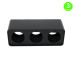 Aro 3 Elementos Superficie Blanco o Negro para Módulos COBFIX 10W [AL43714375LM]