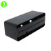 Aro 3 Elementos Superficie Blanco o Negro para Módulos COBFIX 10W [AL43714375LM]