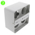Aro 4 Elementos Superficie Blanco o Negro para Módulos COBFIX 10W [AL43724376LM]