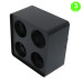 Aro 4 Elementos Superficie Blanco o Negro para Módulos COBFIX 10W [AL43724376LM]