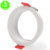Aro Blanco o Negro para Módulo COBFIX 10W Empotrable [AL43774378LM]