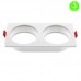 Aro 2 Elementos Empotrable Blanco o Negro para Módulos COBFIX 10W [ALLM4362-66]