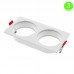 Aro 2 Elementos Empotrable Blanco o Negro para Módulos COBFIX 10W [ALLM4362-66]