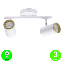 Regleta Aplique Country 2 Focos Orientables [AL4351LM]