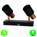 Aplique Regleta Gold Focos Orientables color Negro Cobre GU10 [AL4510LM]