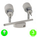 Aplique Regleta White Focos Orientables color Blanco GU10 [AL4514LM]