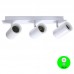 Regleta Aplique 3 Focos Orientables GU10 Blanco Mod. State [ALLM4358]