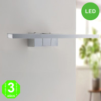 Aplique Led BATH Cromado Pared o Espejo 12W [AL6124LM]