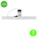 Aplique Led BATH Cromado Pared o Espejo 12W [AL6124LM]