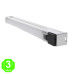 Aplique Led VERO Cromado IP44 15W [AL6127LM]