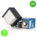 Aplique Led CINZA CCT Pared IP65 12W [AL6118LM]