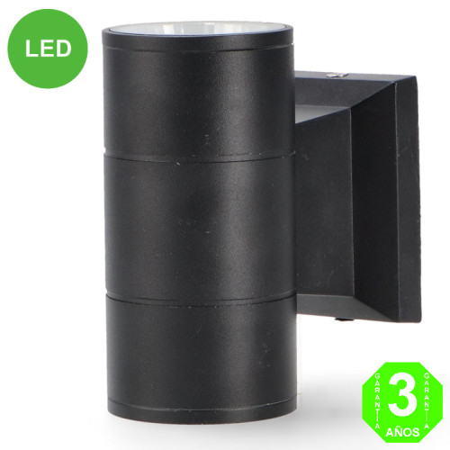 Aplique Led Tube Black Pared [AL6179LM]