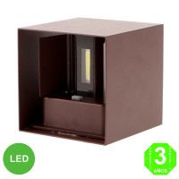 Aplique Led Cube Rust Pared [AL6180LM]