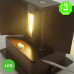 Aplique Led Cube Rust Pared IP54 12W [AL6181LM]