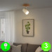 Aplique Pared o Techo Wood Orientable y Giratorio [AL4501LM]