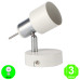 Aplique Pared o Techo White Orientable y Giratorio color Blanco [AL4513LM]