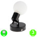 Aplique Pared o Techo Moon Orientable y Giratorio color Blanco [AL4530LM]