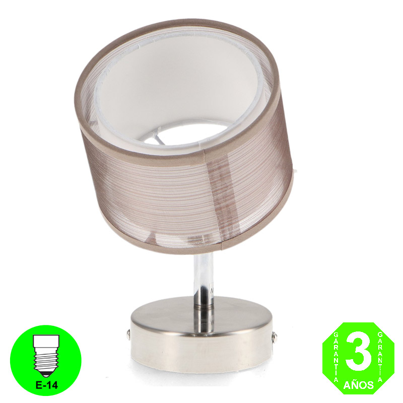 Aplique Pared o Techo Vélez Orientable y Giratorio color Cromado [AL4535LM]