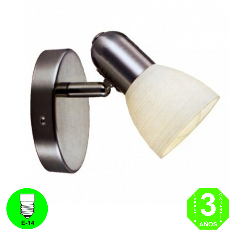 Aplique Tulipa Color Níquel mate Orientable [AL88472MB]