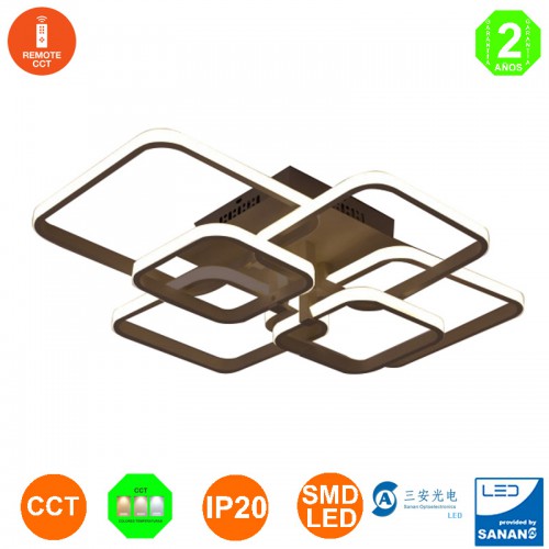 Plafón Lámpara Led Fare 62W IP20 5580Lm CCT