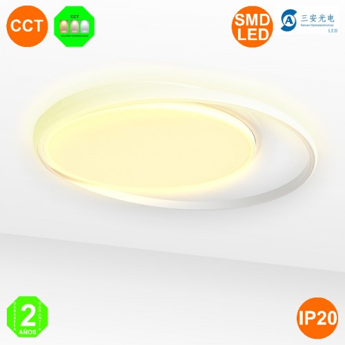 Plafón Lámpara Led Twing 45W IP20 4050Lm CCT