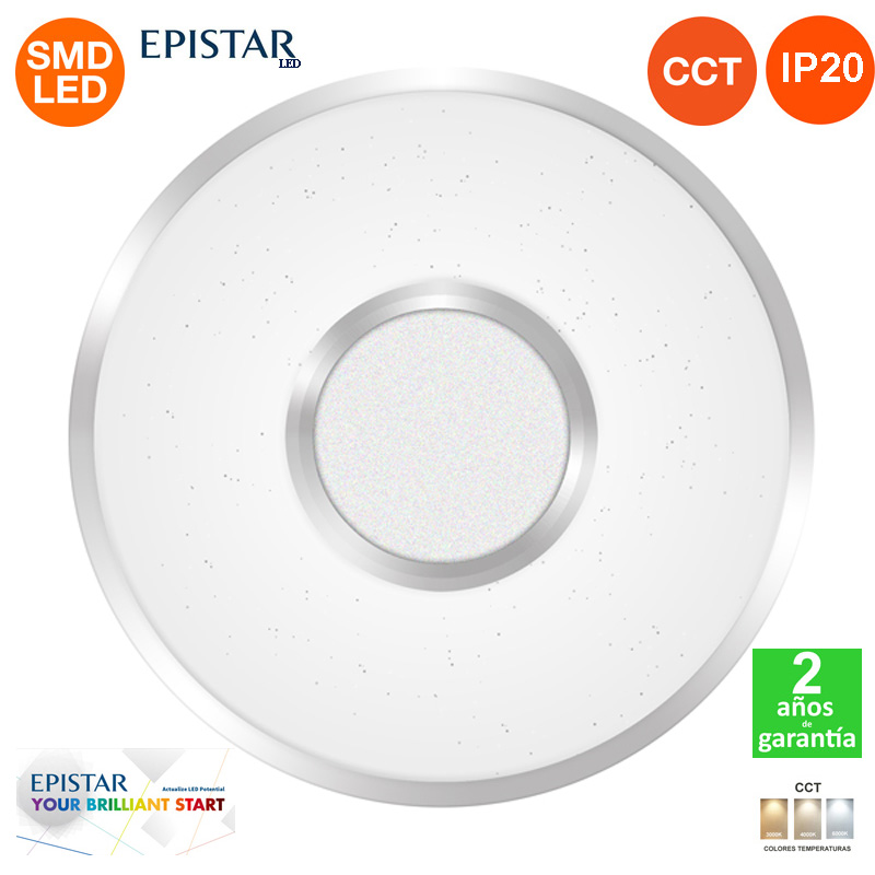 Aplique Plafón Led CCT Bari 40W IP20 3600Lm
