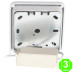 Aplique Plafón Pared Led Double White 10W [AL6110LM]